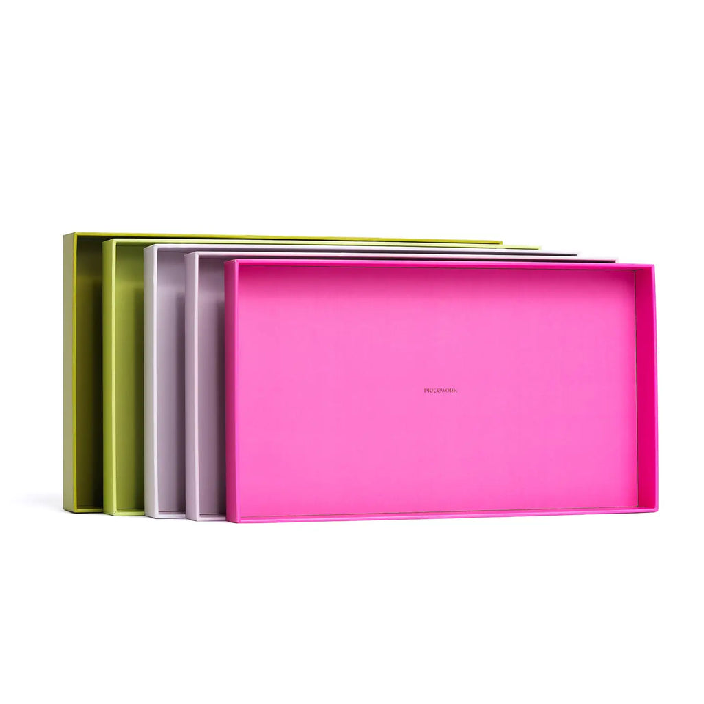 Colorful Puzzle Trays