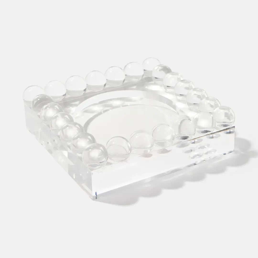 Small Bubble Lucite Tray