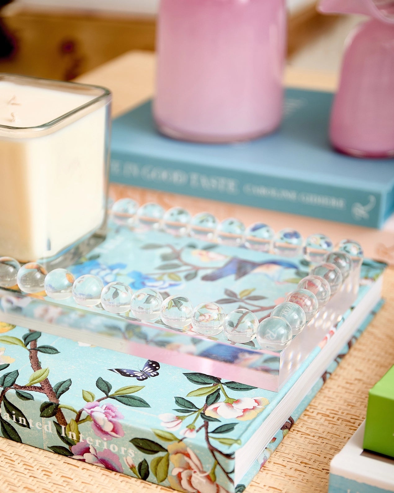 Bubble Lucite Tray – Medium