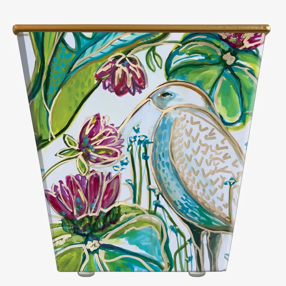 Robin Raymond Heron Afternoon Scented Cachepot Candle | Elevated Scented Candles