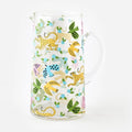 Bird & Leopard Glass Pitcher | Elevated Entertaining Tabletop