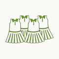 Tennis Dress Cocktail Napkins Set of 4 | Posh Tennis Accessories