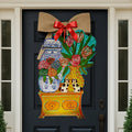 Large "For the Love of Chinois" Door Hanger | Chinoiserie Door Decor