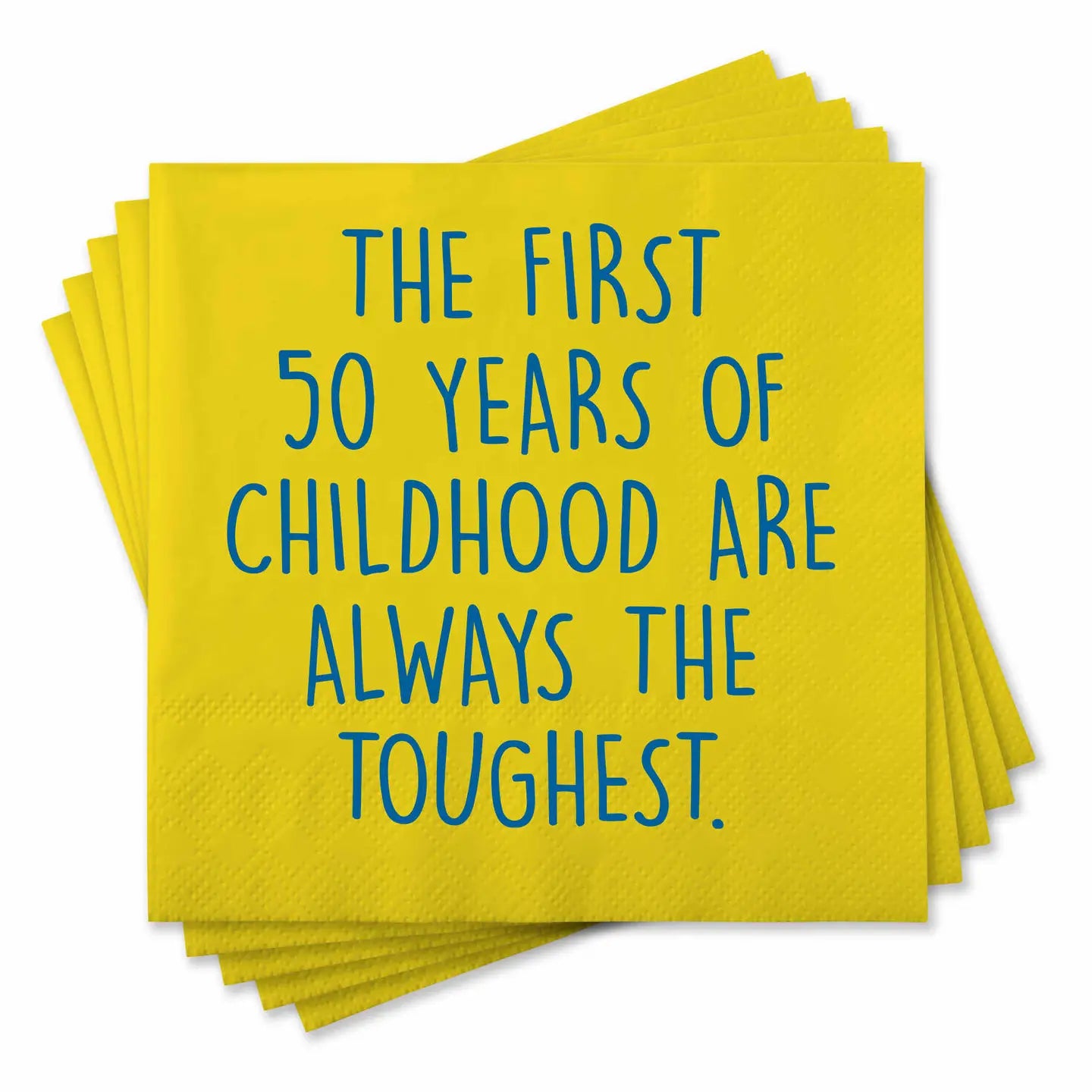 The First 50 Years of Childhood Cocktail Napkins