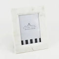 White Marble 5x7 Picture Frame – Handcrafted