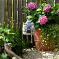 Blue & White Chinoiserie Pagoda Bird House