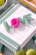 Tennis Love Acrylic Napkin Weight