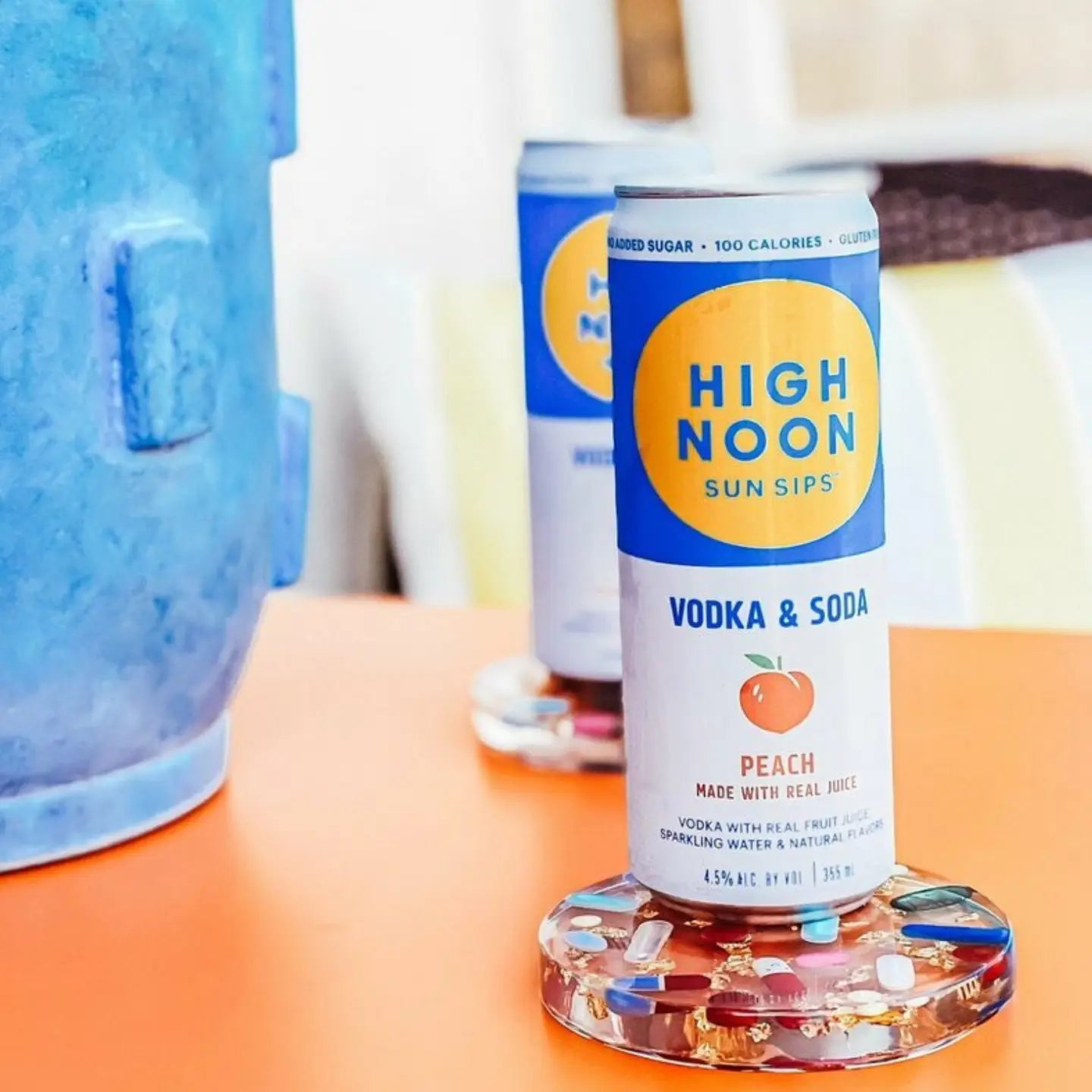 Pill + Gold Coaster Set