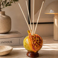 Hand-Painted Capodimonte Italian Pomegranate Diffuser | Luxury Home Decor