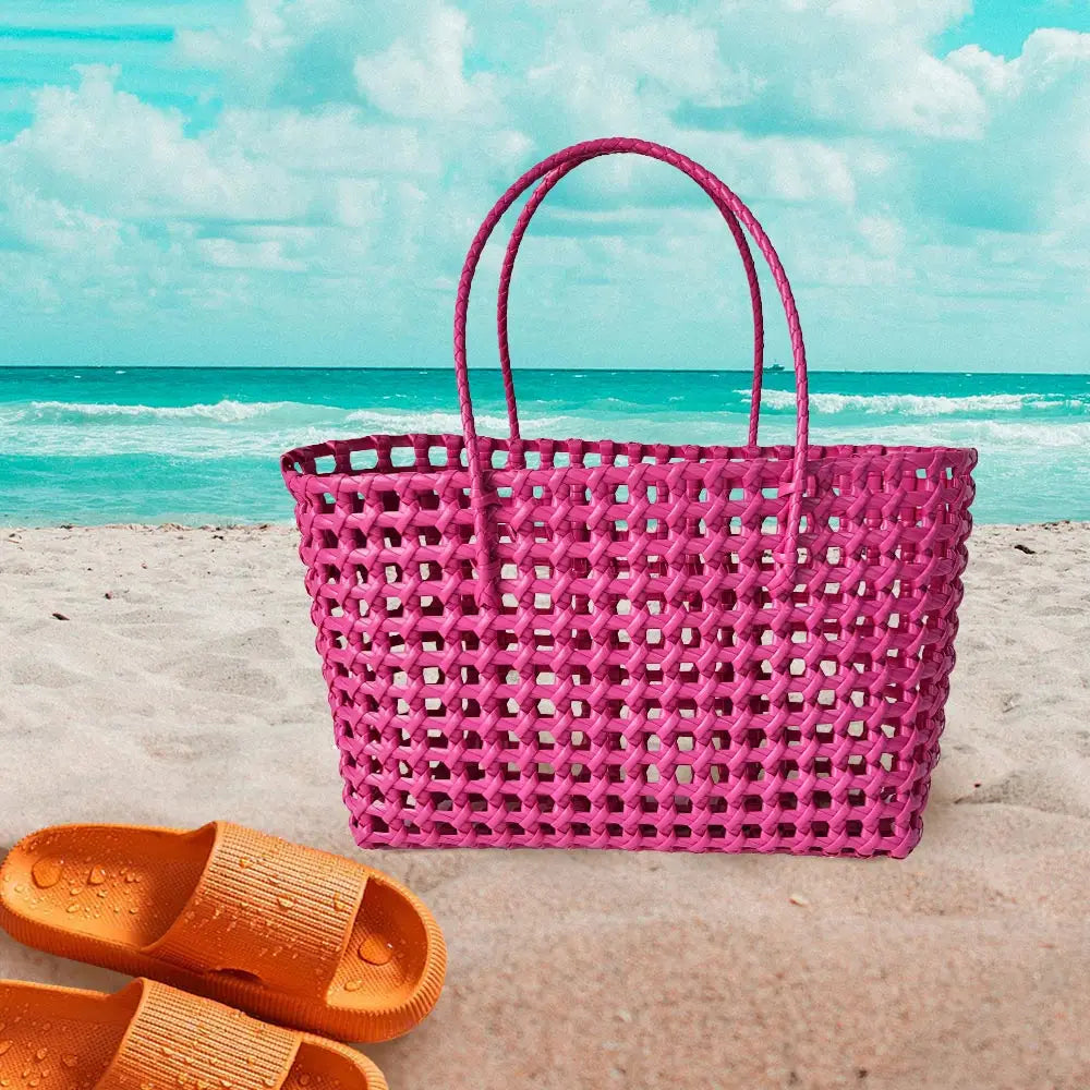 Pink Jelly Tube Tote Bag