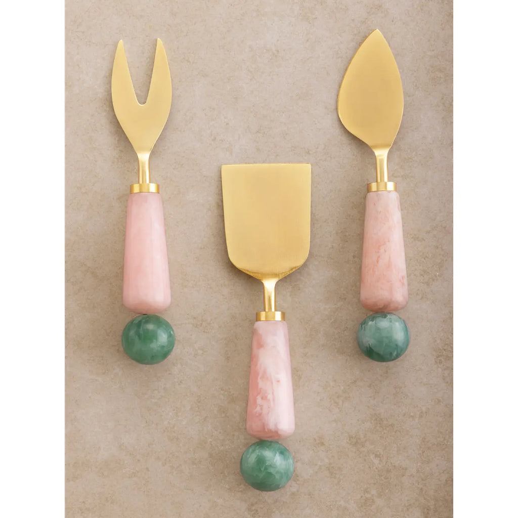 Copenhagen Sculpted Cheese Knives Set