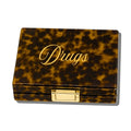 Hand-Painted Tortoise 7-Day Pill Box Organizer | Luxury Travel Accessory