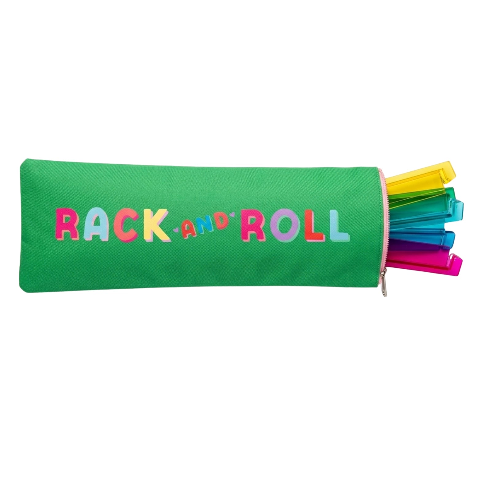 Bright Colored Mahjong Leather Rack Storage Bag