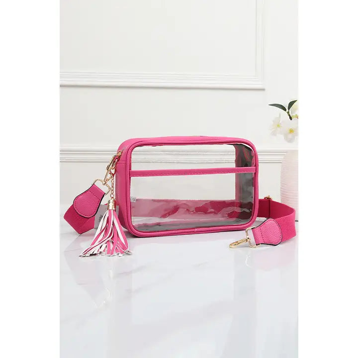 Clear Cross Body Camera Bag