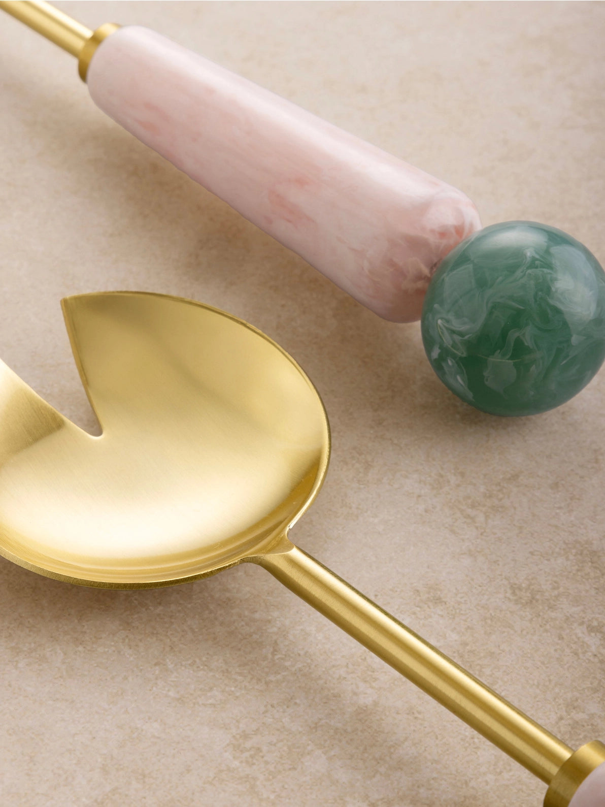 Copenhagen Sculpted Salad Servers Set