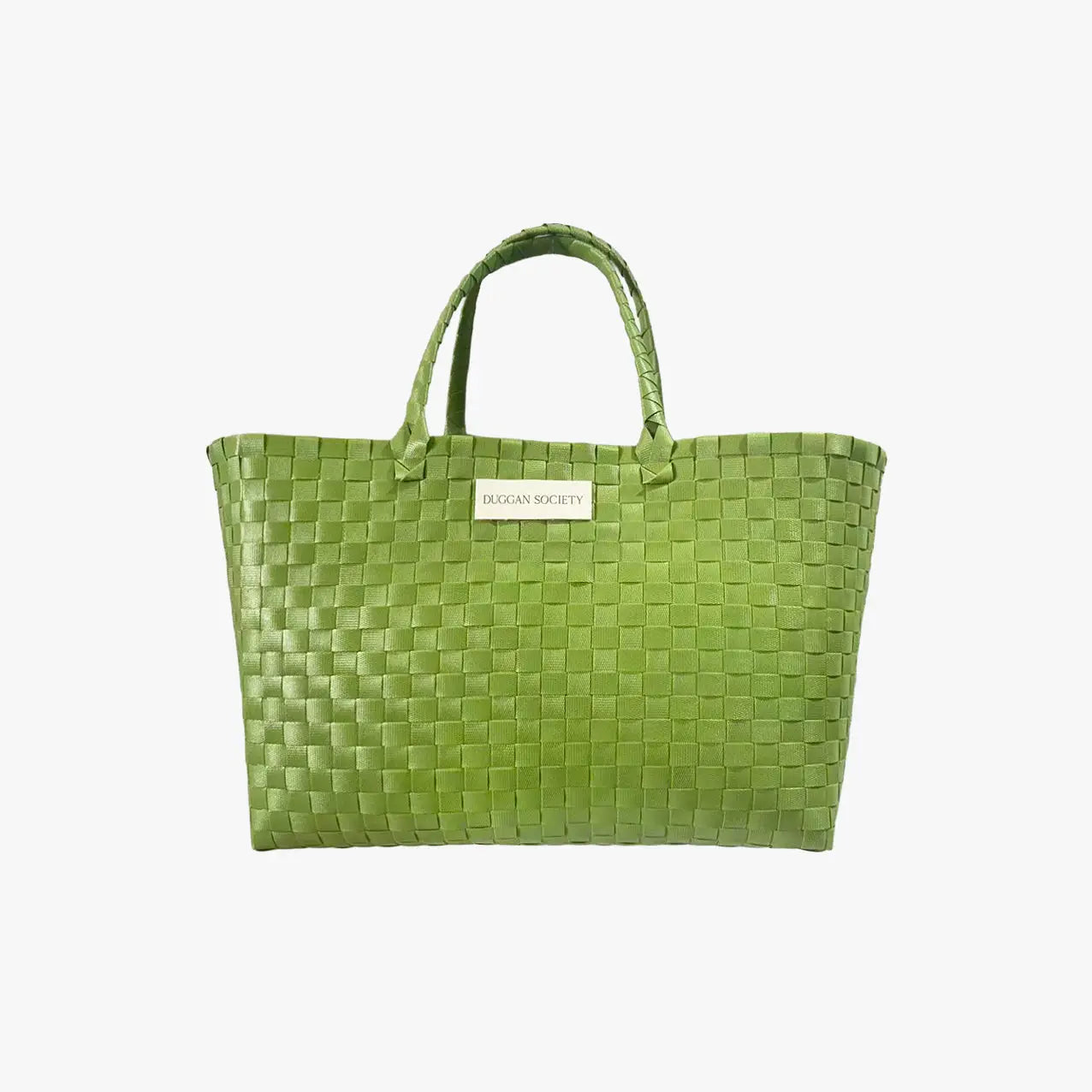 Tennis Woven Basket Bag | Chic Preppy Tote for Tennis Lovers