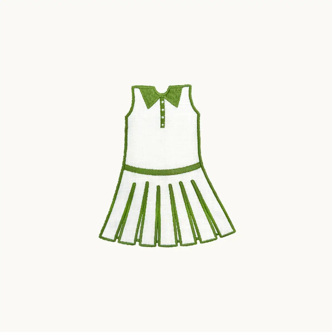 Tennis Dress Cocktail Napkins Set of 4 | Posh Tennis Accessories