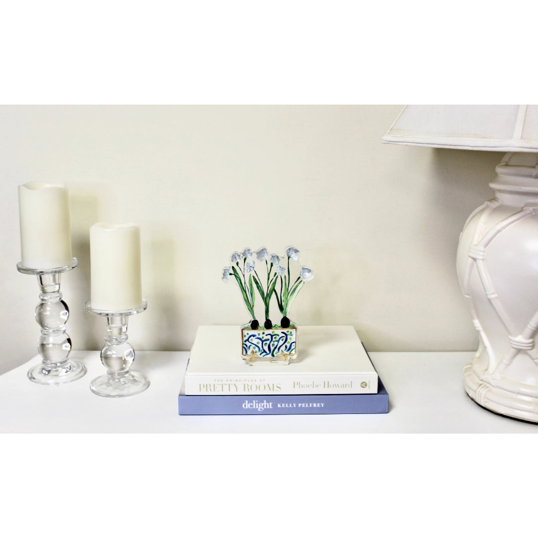 Fabulous Paperwhites Acrylic Art Block