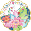 Tobacco Leaf Scalloped Paper Placemats