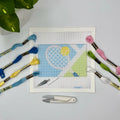 Tennis Needlepoint Kit | DIY Embroidery & Needlepoint Kit for Tennis Lovers