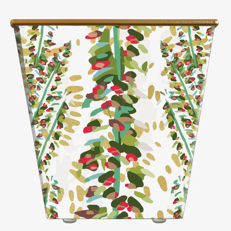 Robin Raymond Christmas Holly Cachepot Candle | Elevated Scented Candles