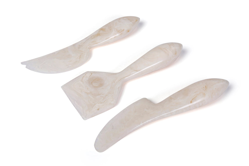 Fabulous Handmade Resin Cheese Knife Set