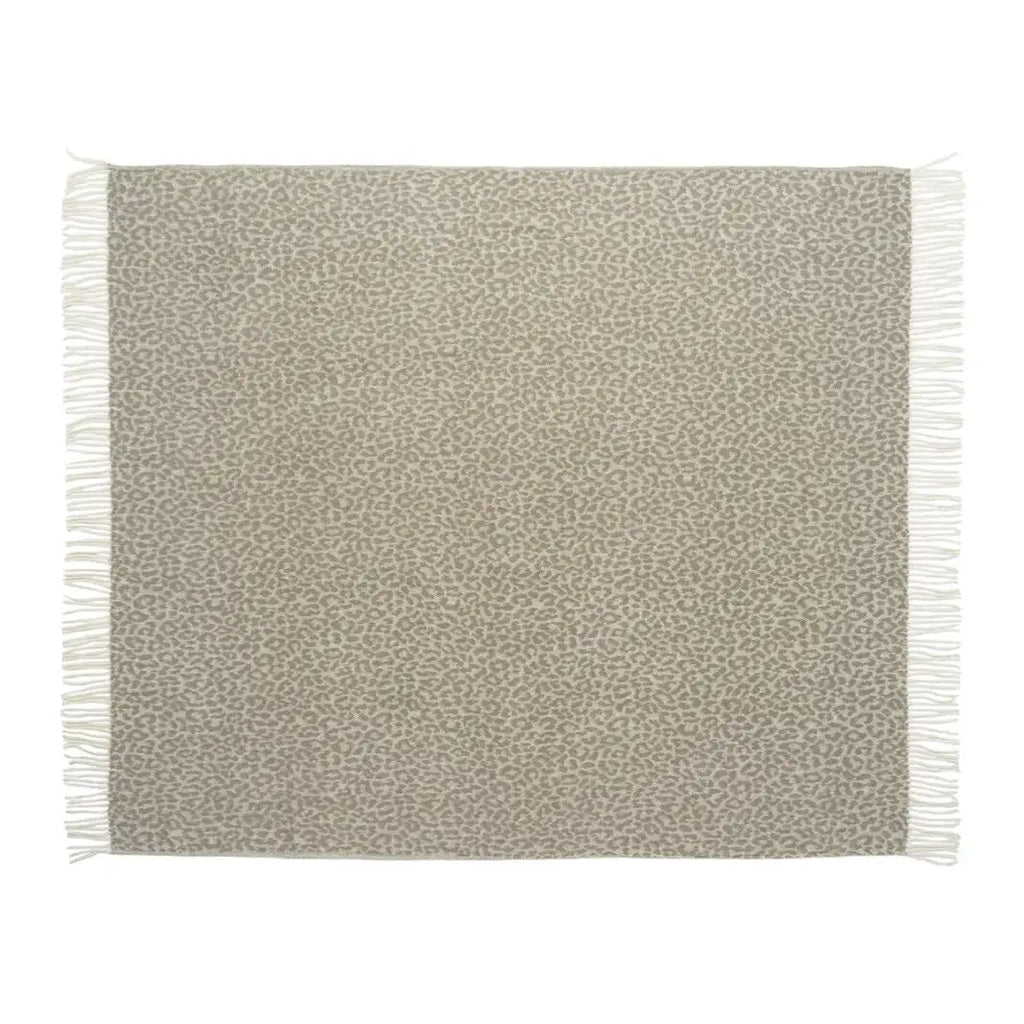 Karoo Brown Cotton-Blend Throw Blanket 50" x 60"
