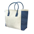 Adorable Pleated Linen Weekender Tote