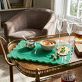 Scallop Rectangular Resin Cheese Board