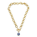 Blue & White Bella Necklace | Chinoiserie China Blue Necklace