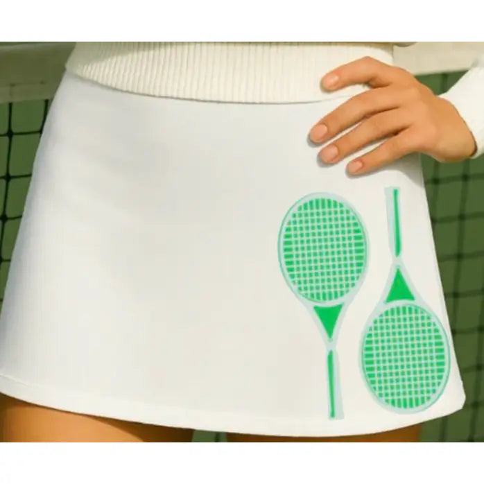 Palm Royale Retro Tennis Skirt