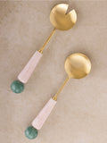 Copenhagen Sculpted Salad Servers Set