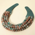 Jasper Chunky Acrylic Beaded Magnetic Necklace | Chic Accessories